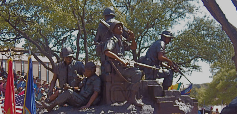 Veterans monument unveiling